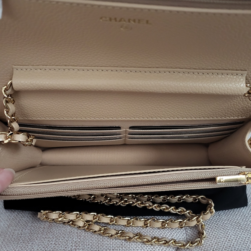 Chanel WOC in Classic Beige Clair, BNIB - Picture 7 of 12